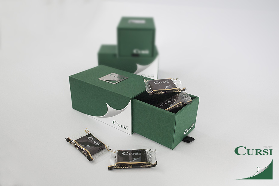 Progettazione packaging di lusso e design Cursi